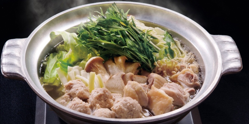 【水炊きコース】串焼きや水炊きなどを詰め込んだ宴会コース 全6品