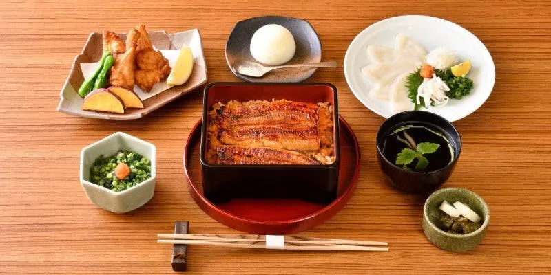 [Unagi Jubako & Fugu MIX] Premium Genman Course [Take] — 7 Dishes