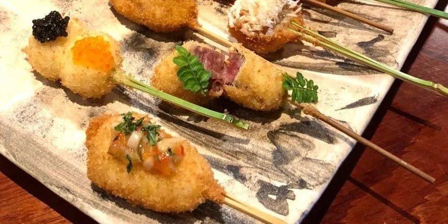 【午餐套餐】8串炸串、主食、甜點等共5道菜