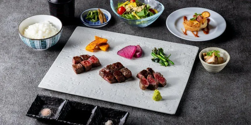【午餐限定】凌套餐・3种红肉牛排品鉴 全6道菜