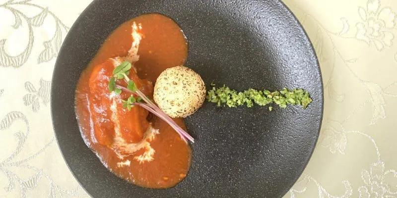 Five-Course Meal Including Today's Meat Dish, Pasta, and Dessert