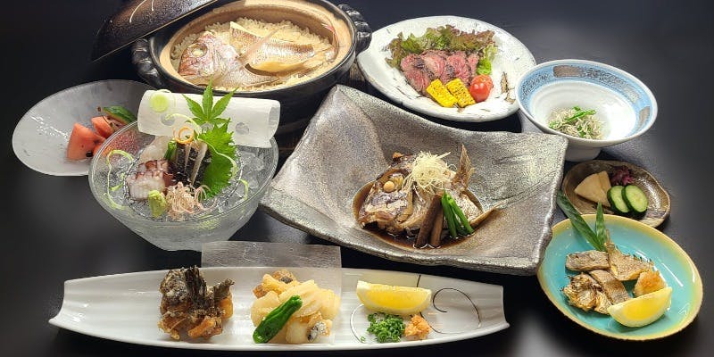 【瀬戸内の鮮魚を愉しむ】瀬戸内おまかせコース