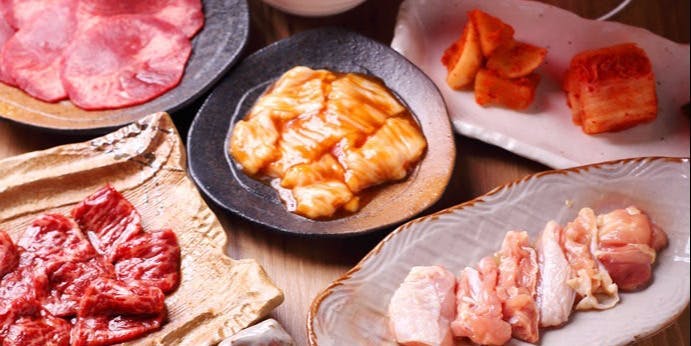 New Year Party! [Premium Meat Indulgence Course] A full menu of 11 dishes including black Wagyu fillet and rump meat