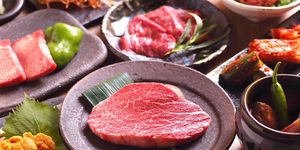 New Year's Party! [Exquisite Wagyu Course] Chateaubriand Hida Beef Yukke, Meat Rice, and more - Total 12 Dishes