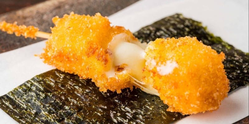 【おすすめコース】先付け・串揚げ（蒸し鮑・フカヒレ）・一品・デザートなど全18～20品程度