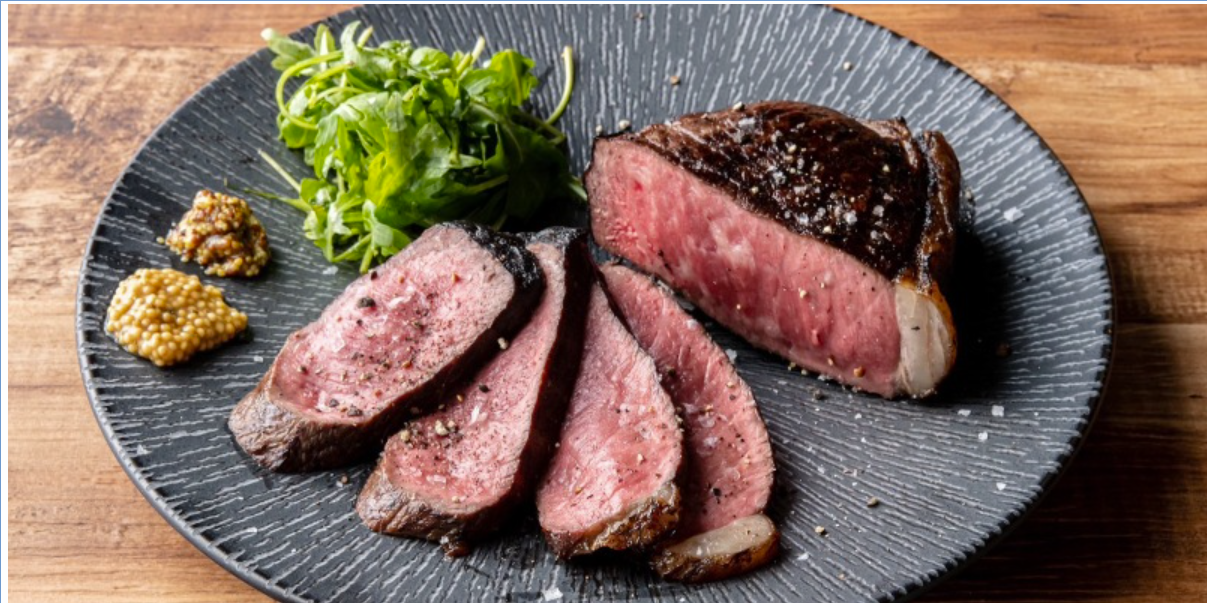 ◇Lunch◇Charcoal-grilled Domestic Beef Filet Set