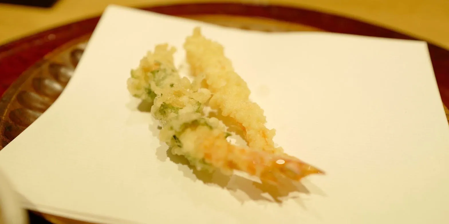 [Tempura Course] 5 Dishes in Total: 8 Types of Tempura, Choice of Rice, Dessert, and More