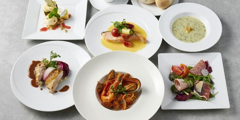 【Private Room Guaranteed】A fulfilling 6-course meal including an appetizer assortment and chef's special pasta dishes.