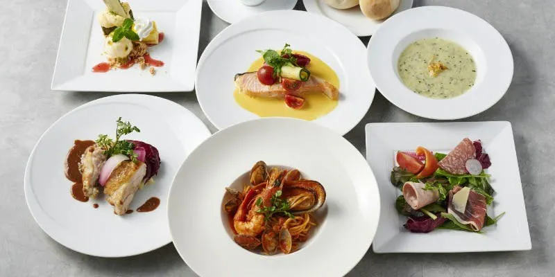 【Private Room Guaranteed】A fulfilling 6-course meal including an appetizer assortment and chef's special pasta dishes.
