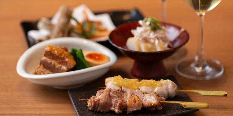 "Limited to after 8:00 PM" "Includes 2 hours of all-you-can-drink" Yakitori Banquet "Tsuki"
