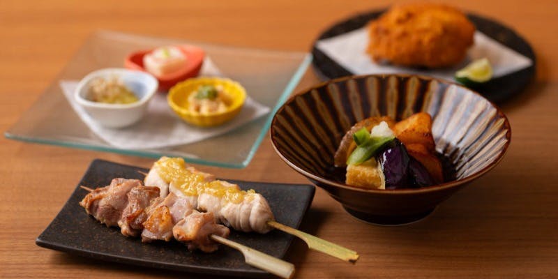 Yakitori Kaiseki "Hana" - 6,000 yen