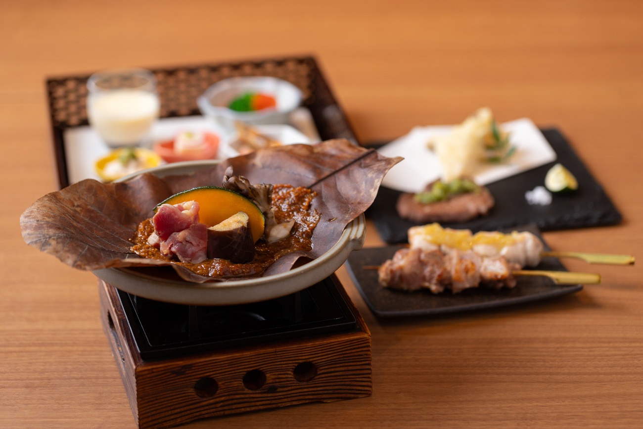 [2 Hours All-You-Can-Drink Included] Yakitori Kaiseki Course – Miyabi – 10,000 yen