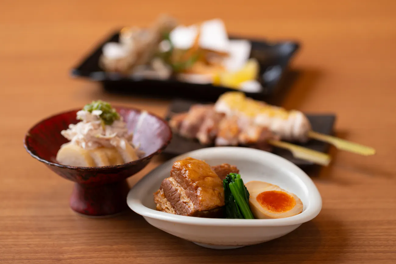 【20時以降限定プラン】-2小时畅饮-烤鸡肉串会席 【月】 6,000円