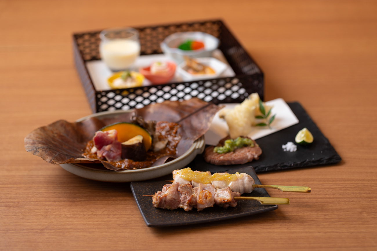 Food Only: Yakitori Kaiseki Course – Miyabi – 8,000 yen