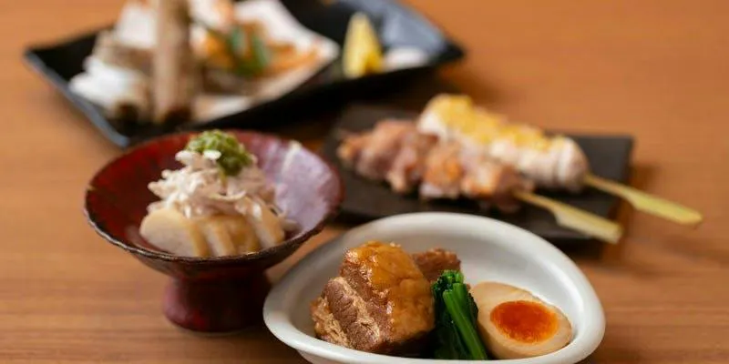 [Private Room Guaranteed] Tsuki Course: 8 Dishes Including Ultimate Hinai Jidori Skewers