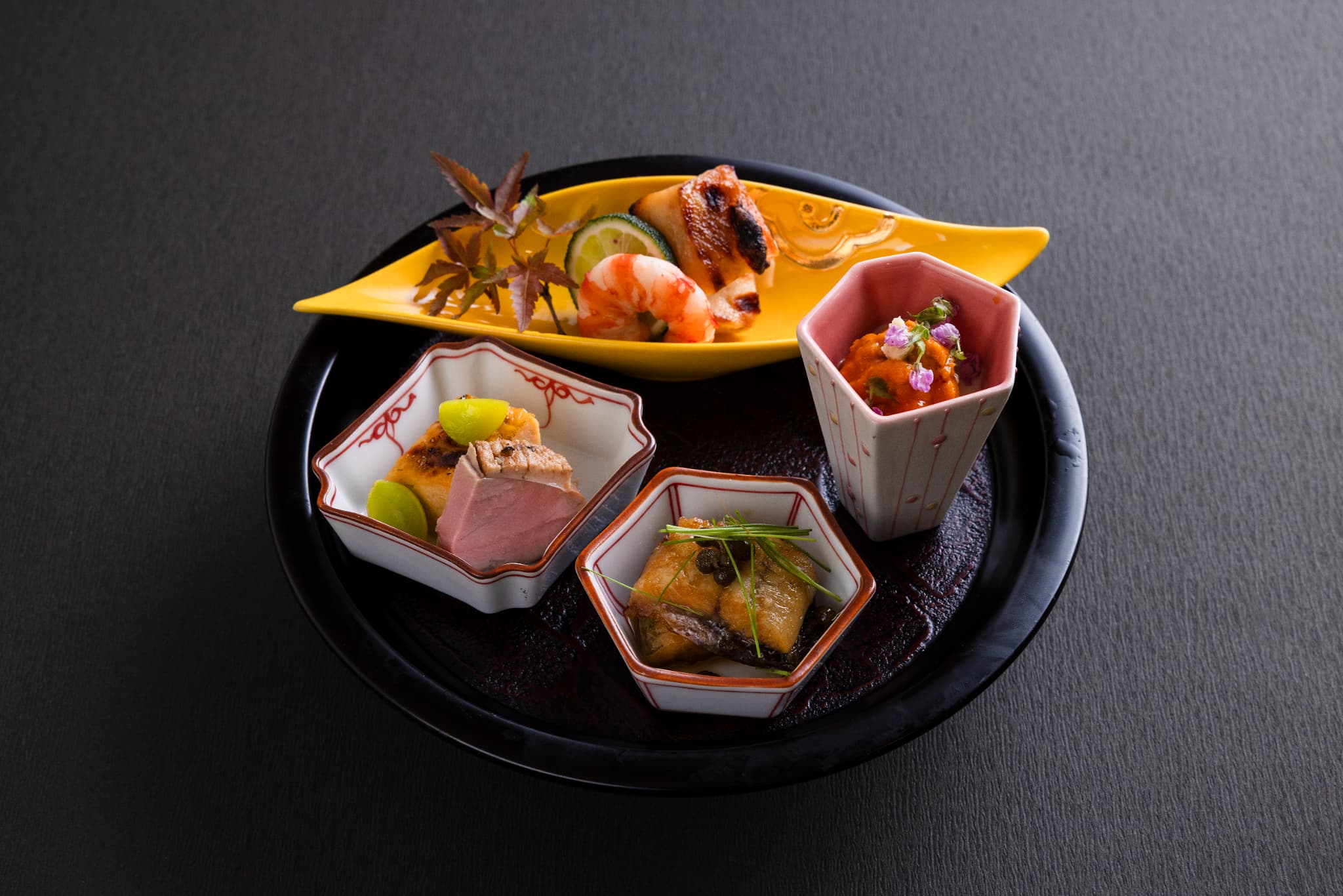 旬の食材をふんだんに味わう、ぬま家の開業記念コース（9月8日～12月30日）※2日前までの要予約