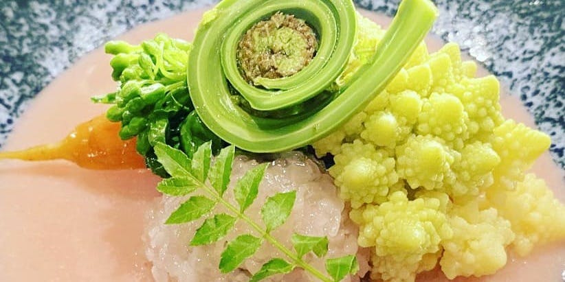 [Herbal Porridge Included Vegetable Lunch Course] Comes with an advantageous first drink