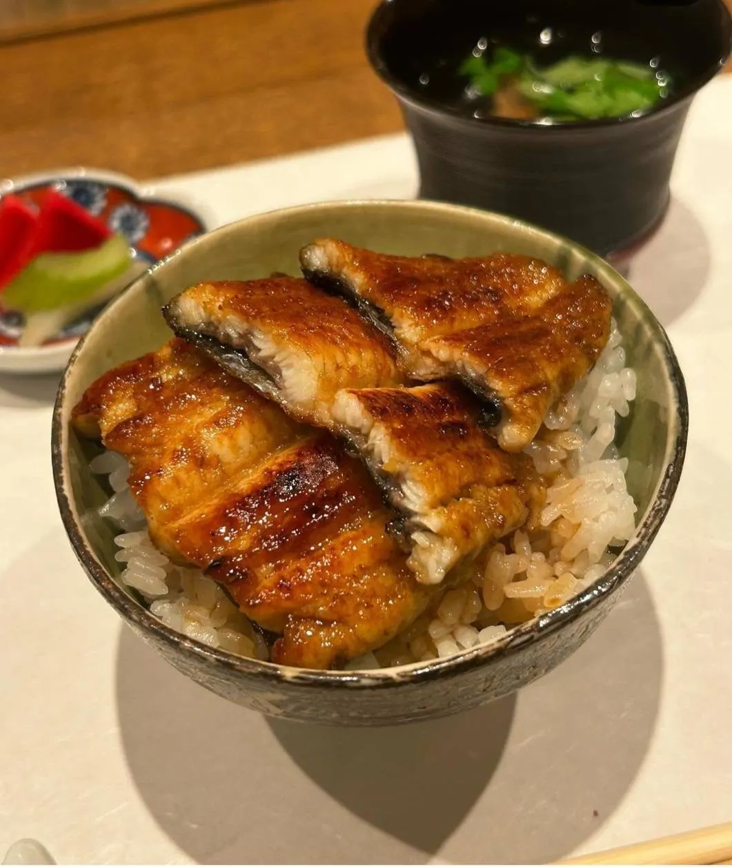"Omakase Course" using two eels
