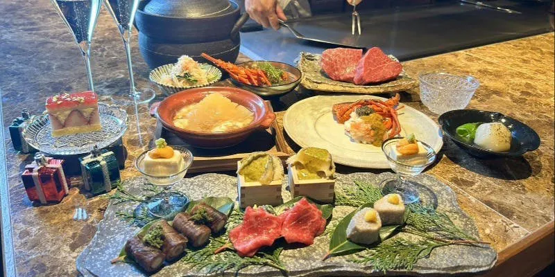 【12/19から25限定】本店山科Xmas特別会席