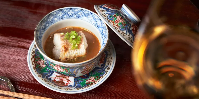 【隆おまかせコース】全7~8品。名物「鯛茶漬け」が入った料理長おすすめにコースになります。
