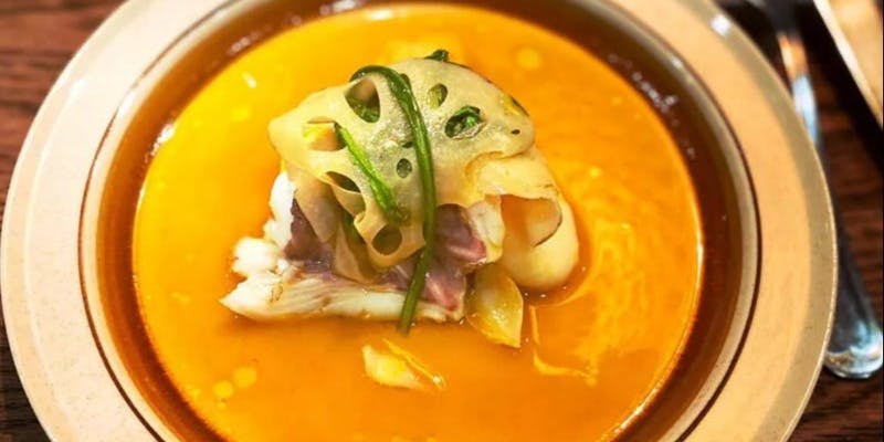 【旬の食材を使用したお任せコース】ノンアルコールペアリング