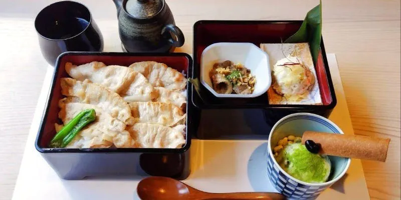 Kyoto Miyako Mochibuta Set (120g of Meat) (Salt Sauce)