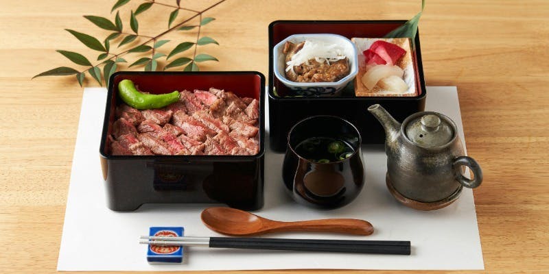 【肉160g】和牛ステーキ重セット「松」
