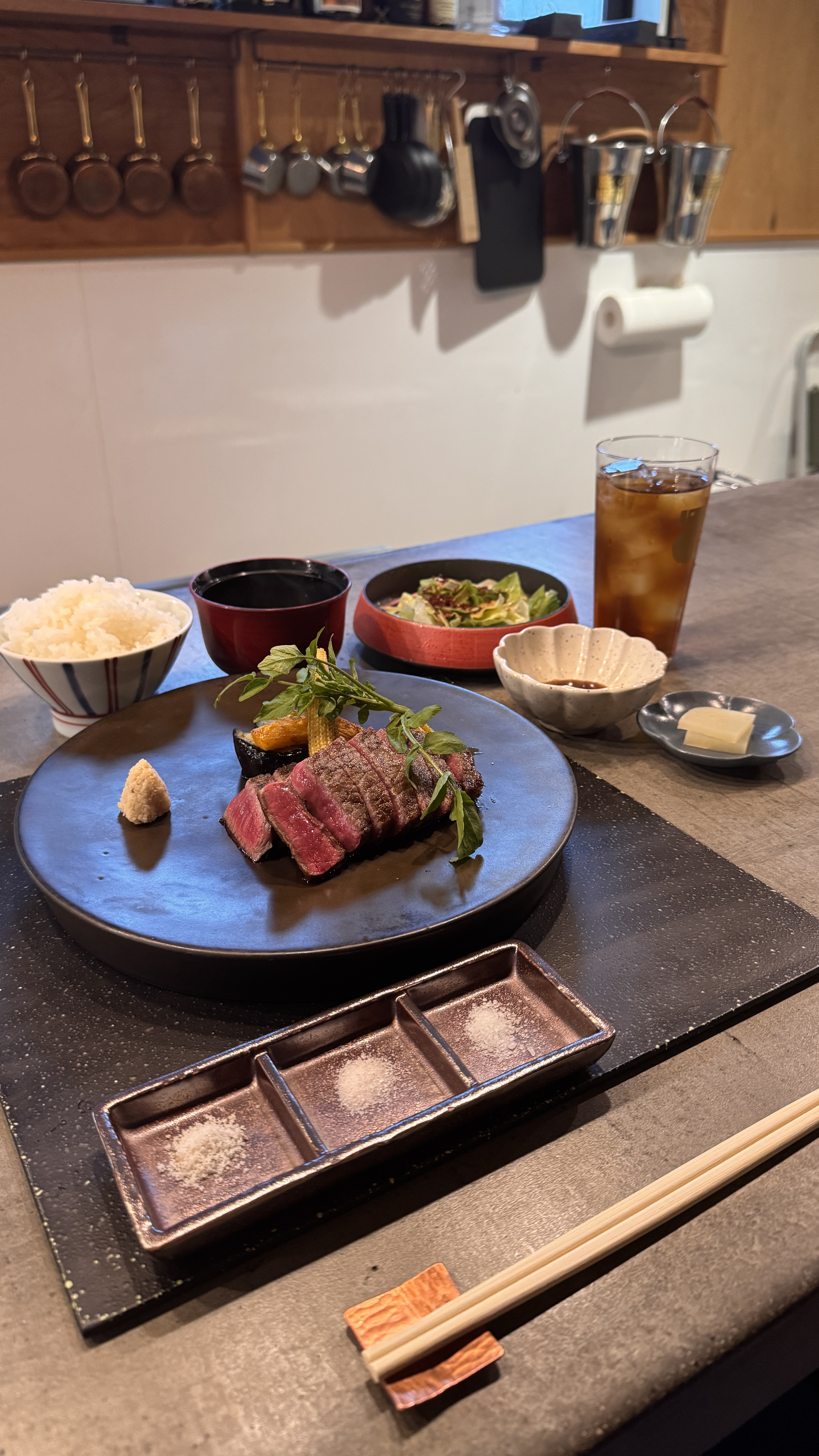 [Limited to 10 meals] Lean Black Wagyu Steak Lunch