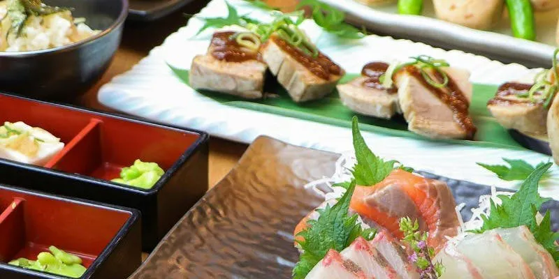 【昼会席~宮島~】前菜、造里、焼物、揚物など全7品