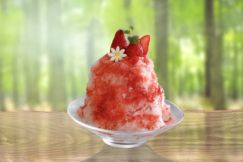 かき氷　【夏イチゴ】