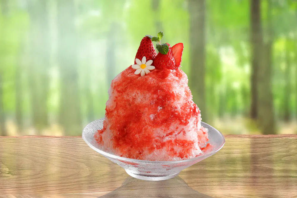 かき氷　【夏イチゴ】