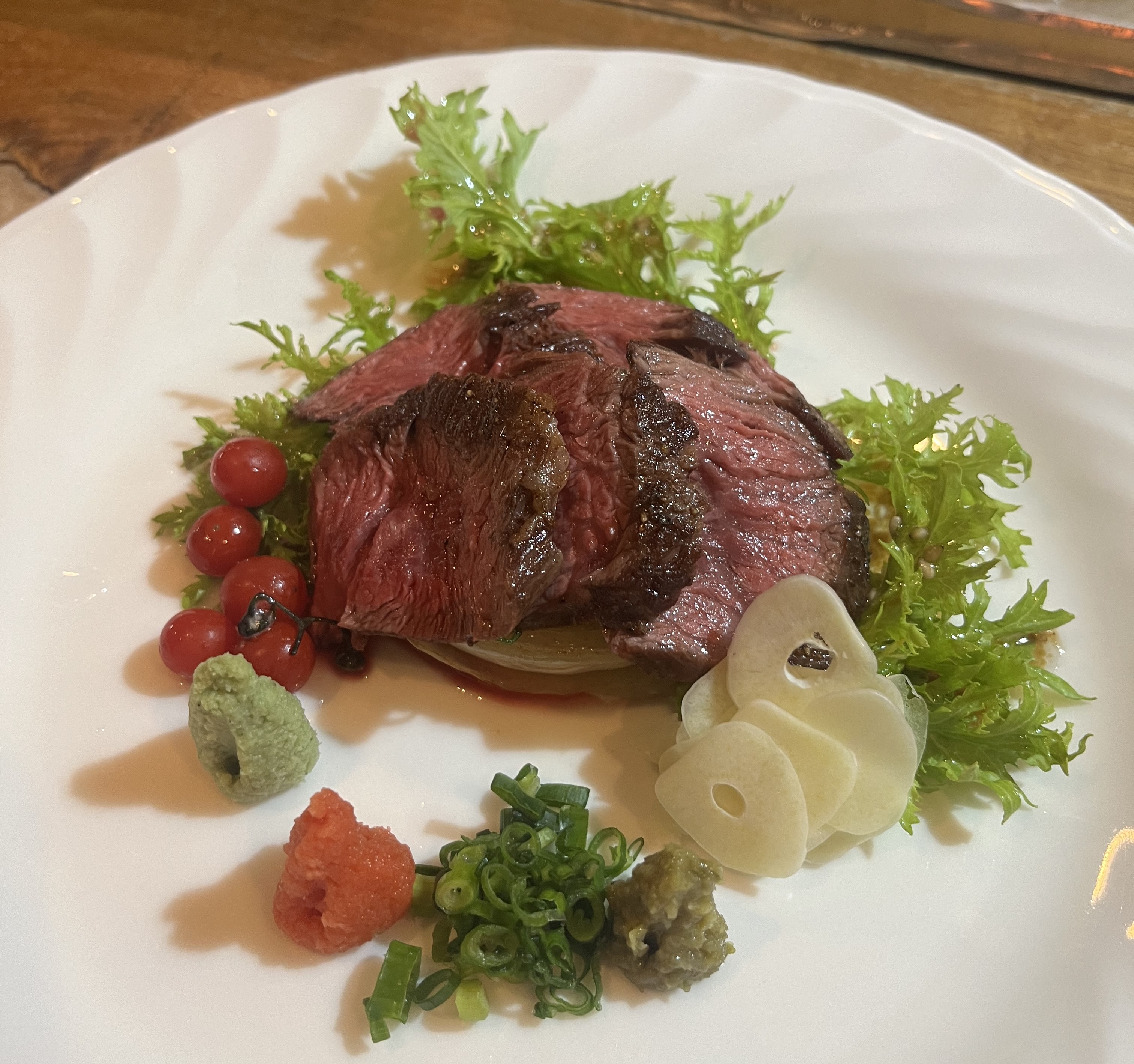 Course with Japanese Black Wagyu Beef: Appetizers, Sashimi, Grilled Dishes, and more (10 items in total)