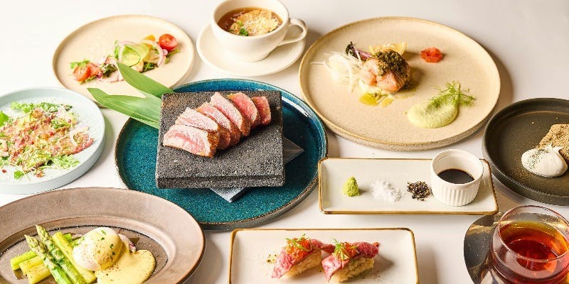 【WAGYU SPECIAL】흑모와규 타타키, 스테이크, 스시 등 총 8가지 요리