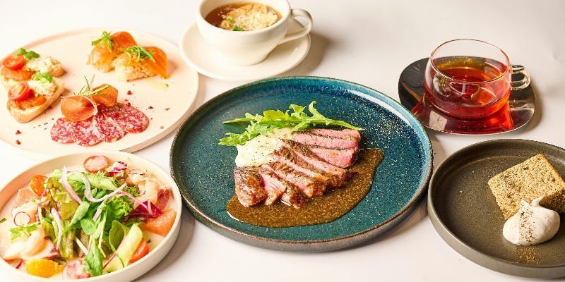 【THE STEAK】리브 로스 스테이크・디저트 등 총 5종 세트