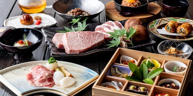 【極み－きわみ－】黒毛和牛をはじめとした厳選食材と共に季節を愉しむ珠玉の全10品
