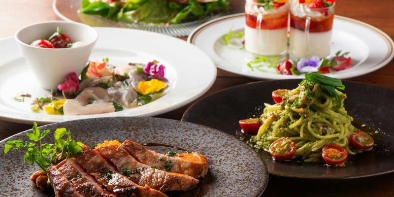 [EKA Share Lunch Course 3500 yen]