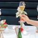 【Dinner】Experience a blissful moment with our chef's carefully curated 9-course omakase menu, perfect for special occasions like anniversaries, plus a petite whole cake.