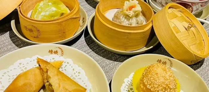 ランチ【オリエンラルウィーガン　お得点心コース】3850円(税込）自家製・無添加点心が楽しめるコース　