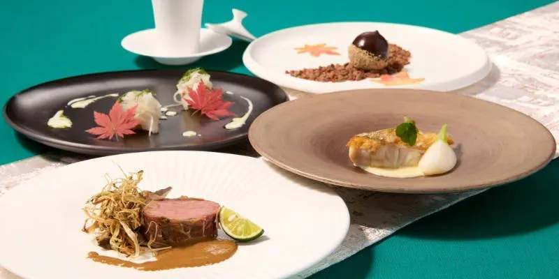 【9/1~11/30】 Menu Premierディナーコース 仔牛フィレ肉を使用した一皿