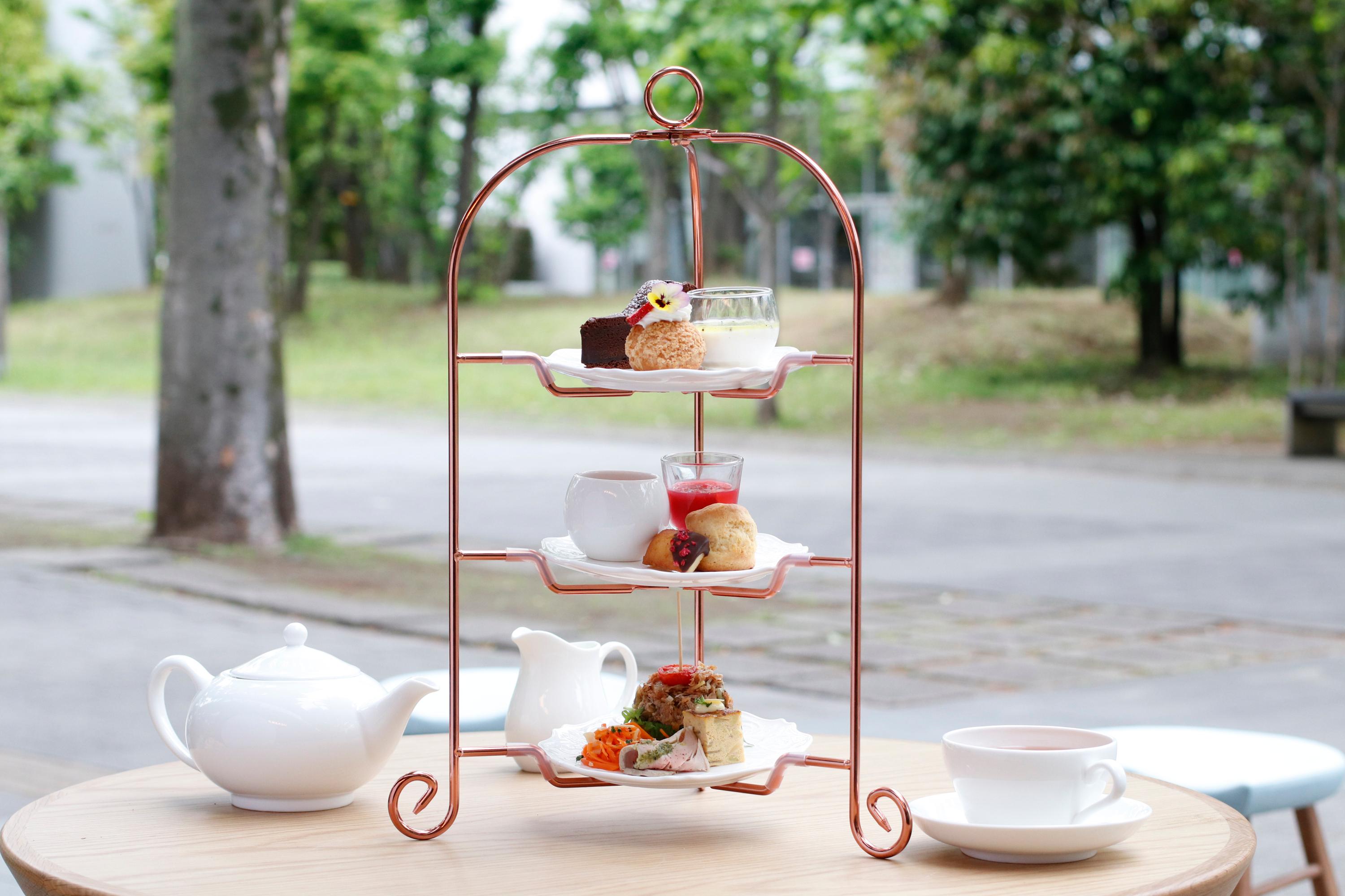 【平日】アフタヌーンティーセット（カフェタイム/ハイティー）＋ワインフリーフロー