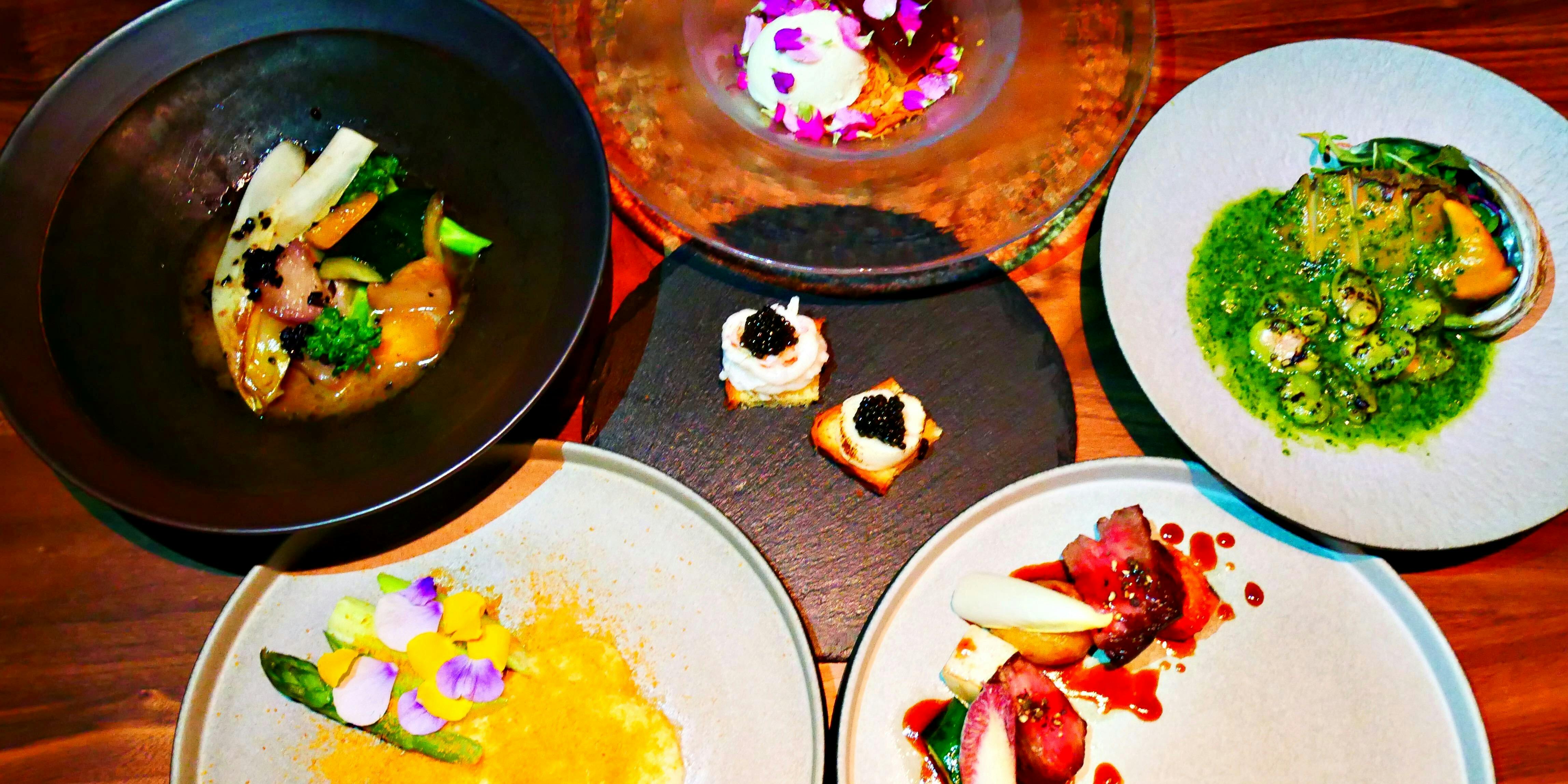 【Menu Gastronomie】前菜3種、魚料理、和牛のメインなど 全7品 スペシャルな食材を使用したおまかせコース