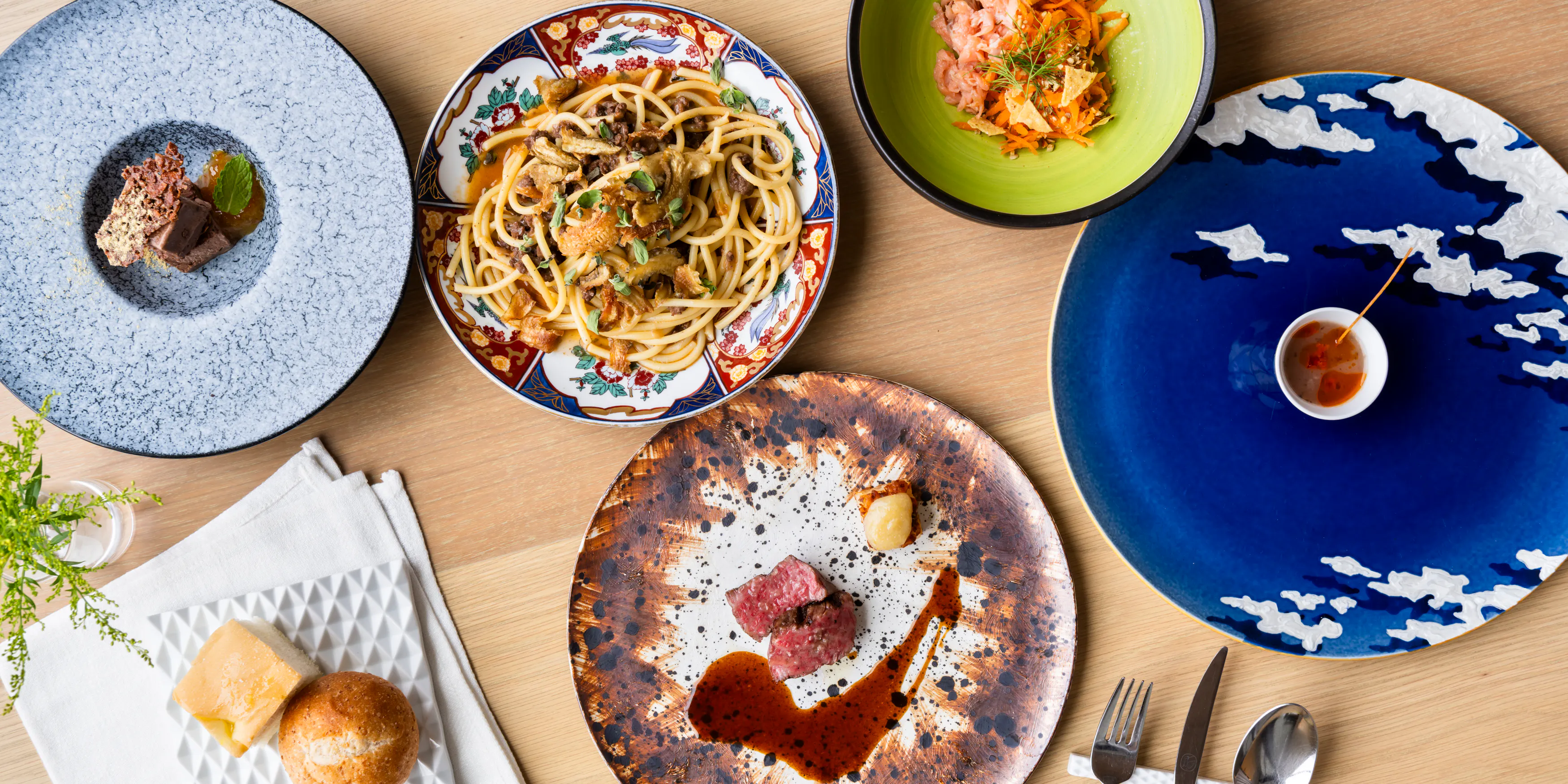 Weekday Lunch 【Special Lunch】7 Courses Including Double Main Dishes of Fish & Meat