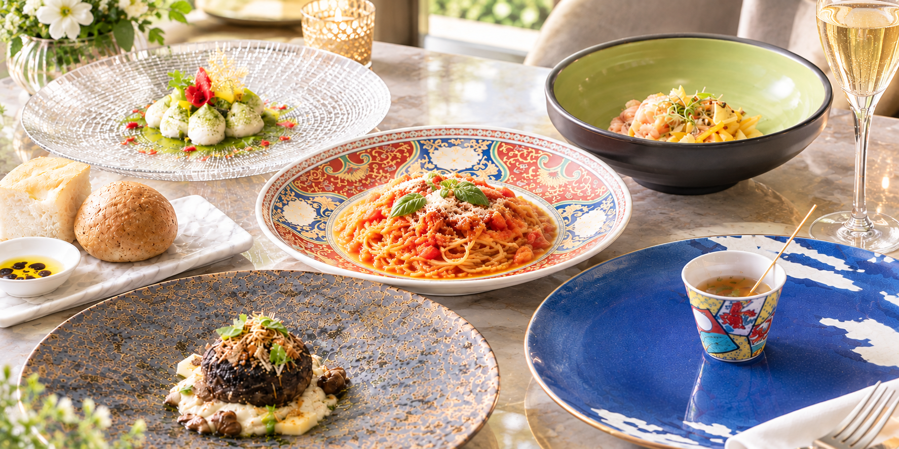 土日祝ランチ！！【Unico Polo Lunch】選べるメインなど 全6品
