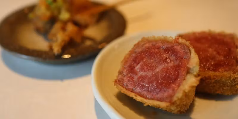 ストップ制おまかせ串揚げコース
