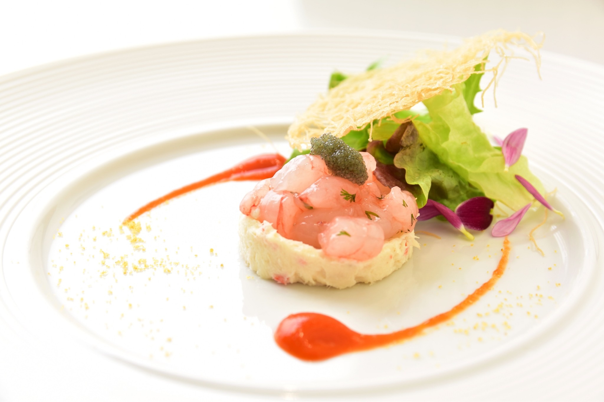 Short course with fewer dishes