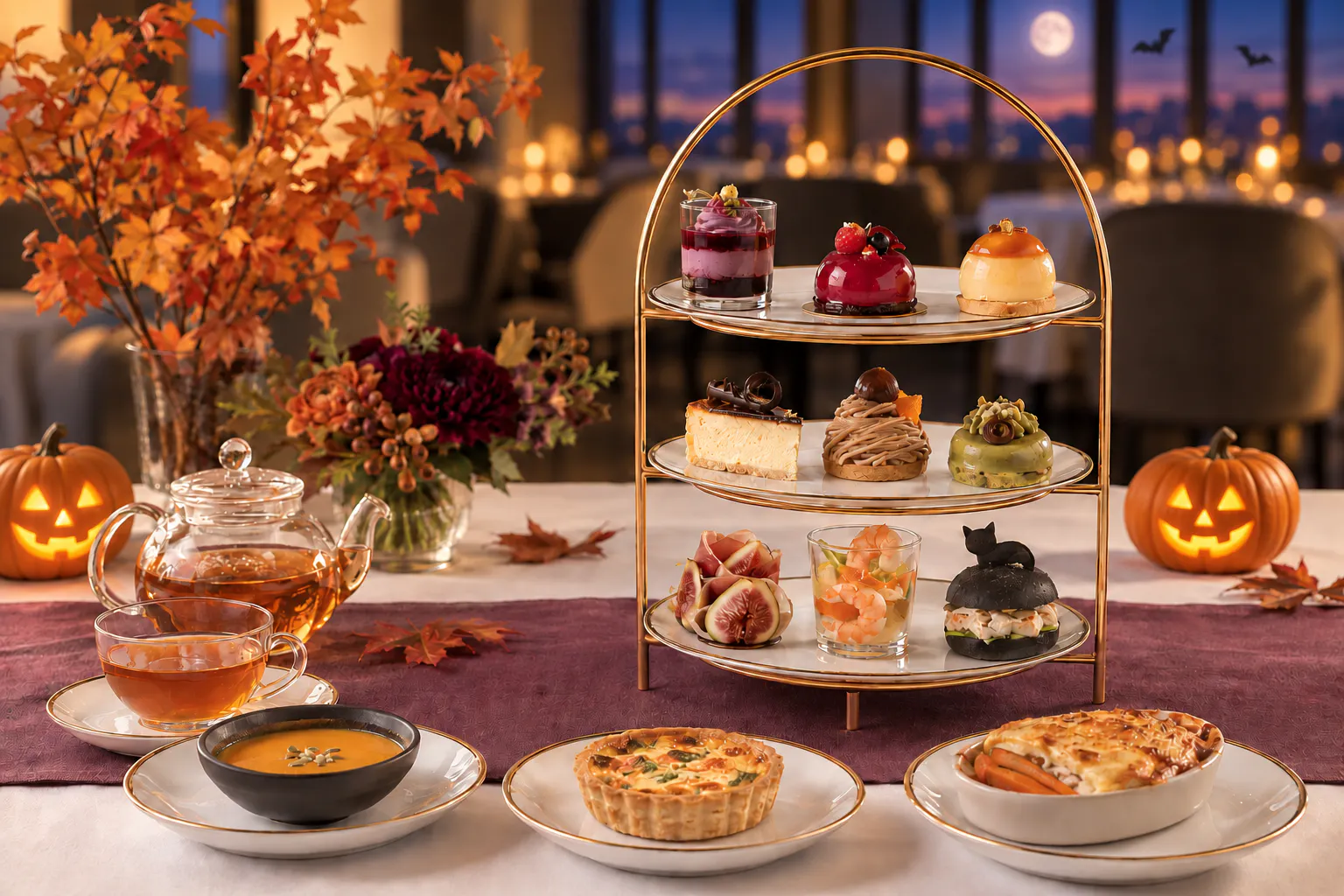 [October and November] Halloween Night Afternoon Tea