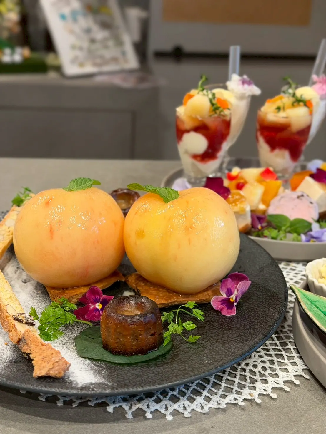 Café Nitro’s Peach-Themed Afternoon Tea 2026 (from July to around early September)