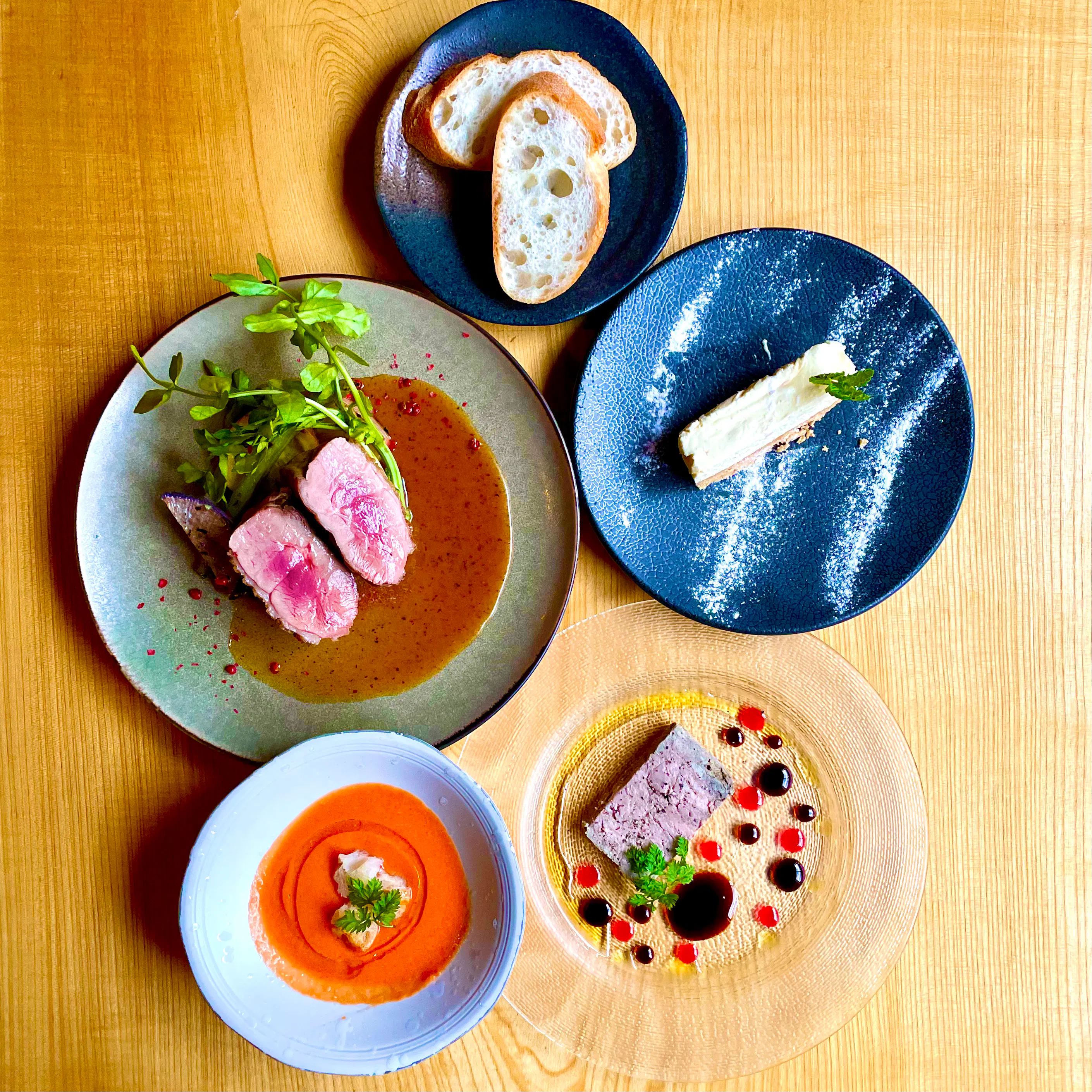 [Seasonal Limited Course with Choice of Main and Appetizer] Minamoto Casual Lunch Course [5 Dishes] 2900円