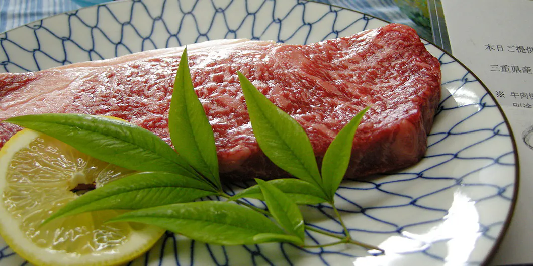 【松阪肉 赤身ステーキ】カルパッチョ、サラダロール、食事、フルーツ(ランチ)