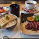 【スタミナ御膳 竹コース】国産牛ステーキと鰻白焼き小丼